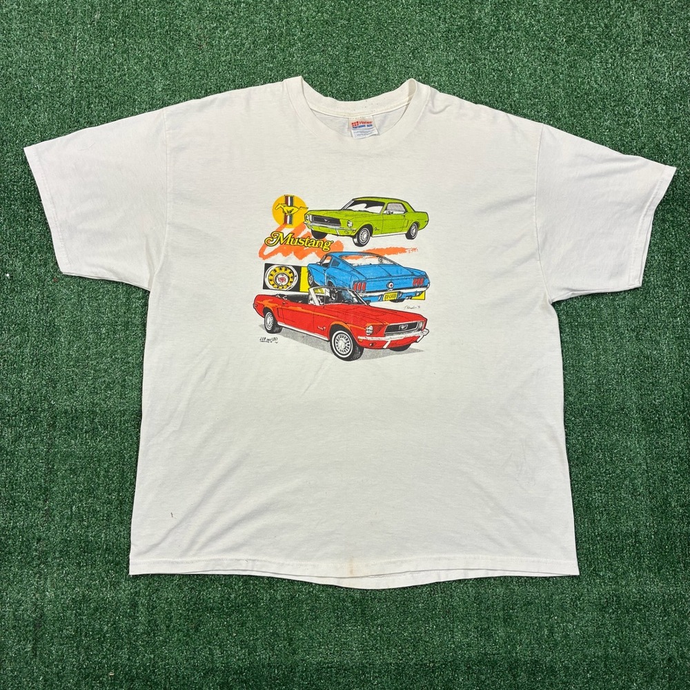 Vintage 90s Ford Mustang Humor Graphic T-shirt